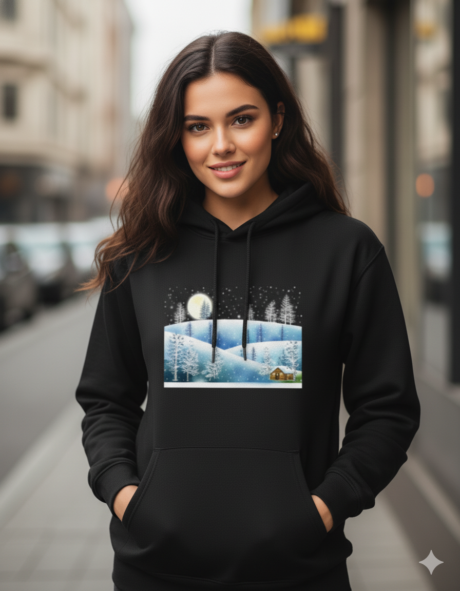 Unisex Oversized Winter Season Hoodie