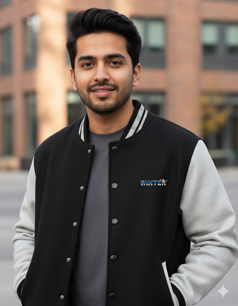 Unisex Varsity Winter Season Jacket