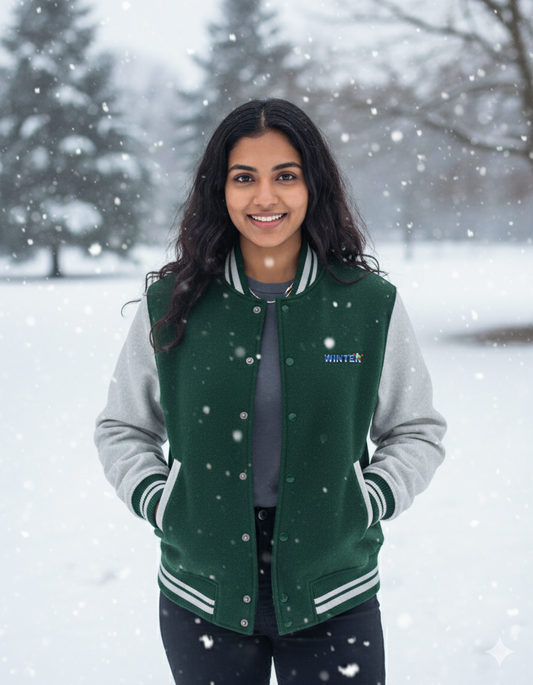 Unisex Varsity Winter Season Jacket